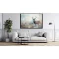 Canvas Wall Art - Soft Pastel Hues Delicate Brushstrokes  - A1106