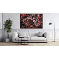 Canvas Wall Art - Fragmented Memories By Abstracto Abstract Com - A1541