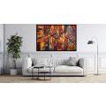 Canvas Wall Art - Tribes Unity By Abstract Serenades Abstract - A1546
