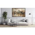 Canvas Wall Art - Abstract Artwork Embodies Transitory Nature  - A1195