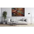 Canvas Wall Art - African Patterns By Abstract Expressions Abstract - A1553