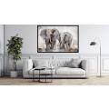 Canvas Wall Art - Graceful Giants By Abstract Serenades Acrylic - A1574