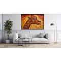 Canvas Wall Art - African Mosaic By Abstract Harmony Abstract - A1583