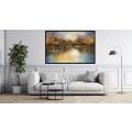 Canvas Wall Art - Lakeside Reflections By Chromatic Expressions  - A1650