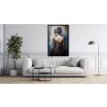 Canvas Wall Art - Beatiful Woman Sitting.  - A1706