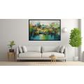 Canvas Wall Art - Abstract Composition Captures Eternal  - A1249
