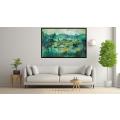 Canvas Wall Art - Abstract Composition Captures Eternal  - A1250