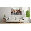 Canvas Wall Art - Abstract Composition Captures Dreamlike  - A1275