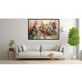 Canvas Wall Art - Abstract Composition Captures Dreamlike  - A1276