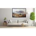 Canvas Wall Art - Abstract Composition Portrays Majestic  - A1347