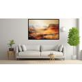 Canvas Wall Art - Abstract Composition Portrays Ethereal Be  - A1355
