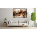 Canvas Wall Art - Abstract Piece Pays Homage To Cradle of Mankind - A1360