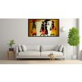 Canvas Wall Art - African Women Lifestyle - B1627