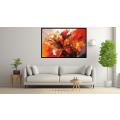 Canvas Wall Art - Dynamic and Spontaneous Paint Splashes - A1010