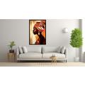 Canvas Wall Art - Beauty African Abstract  - A1170