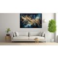 Canvas Wall Art - Celestial Dance Is Mesmerizing Abstract  - A1175