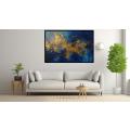 Canvas Wall Art - Golden Whispers Is Visually Arresting Abstract - A1179