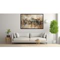 Canvas Wall Art - Abstract Artwork Embodies Transitory Nature  - A1195