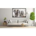 Canvas Wall Art - Graceful Giants By Abstract Serenades Acrylic - A1574