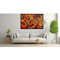 Canvas Wall Art - Soulful Melodies By Vibrant Rhythms Captivating - A1621