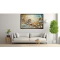 Canvas Wall Art - Coastal Treasures By Chromatic Wilderness Abs - A1622
