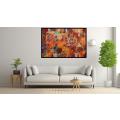 Canvas Wall Art - Colors Maghreb By Abstract Harmony Abstract  - A1634