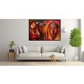 Canvas Wall Art - Resilient Spirits By Abstract Expressions Acrylic  - A1647