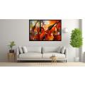 Canvas Wall Art - Sonic Expressions By Abstract Harmonies Abstract  - A1703