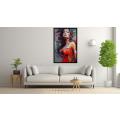 Canvas Wall Art - Beautiful Woman Abstract - A1712