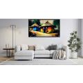 Canvas Wall Art - African home Painting - B1614