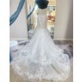(Rental) Bonnie, boob-tube lace mermaid wedding dress.