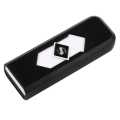 USB Flameless Electric Lighter - Black