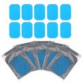 10x Replacement Gel Pads for EMS Muscle Stimulator (Abs & Arms)