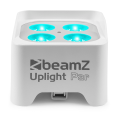 BEAMZ - BBP90W BATTERY UPLIGHT PAR 4X 4W RGB-UV WHITE