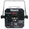 BEAMZ - CUB4 II LED QUAD DERBY WITH MOONFLOWER