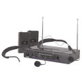 QTX -DUAL NECKBAND MICROPHONE VHF WIRELESS SYSTEM