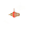TVA - RCA CHASSIS SOCKET GOLD