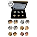*#* NEW!!! 2023 NEW COINAGE!!!! -  4th Decimal Series - South African Short Proof Coin Set - *#*