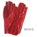 Pioneer Red Terrycloth Palm PVC Glove
