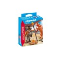 Playmobil - Special Plus - Caveman with Sabertooth Tiger