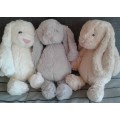 Jenam Comforts - Super Soft Bunny - 32cm (similar to Jellycat) - Cream Super Soft Bunny