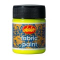 Dala - Craft Supplies - Fabric Paint - Neon Yellow (50ml)