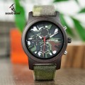 Luxury Chronograph Military Camo Style Quartz Watch