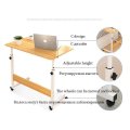 Portable Laptop Desk With Adjustable Stand &Wheels