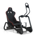 MBS Steering Wheel Stand With Racing Seat and TV Mount
