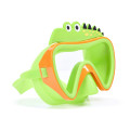Aqua2ude Swimming Mask Dino Green
