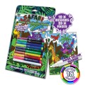 Magic Colouring Book - Safari