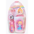 Kids Princess Timer Toothbrush With Cup & Cover Single