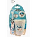 Kids Shark Timer Toothbrush With Cup & Cover Single