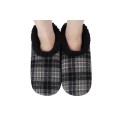 snoozies Mens Flannel Plaids Grey